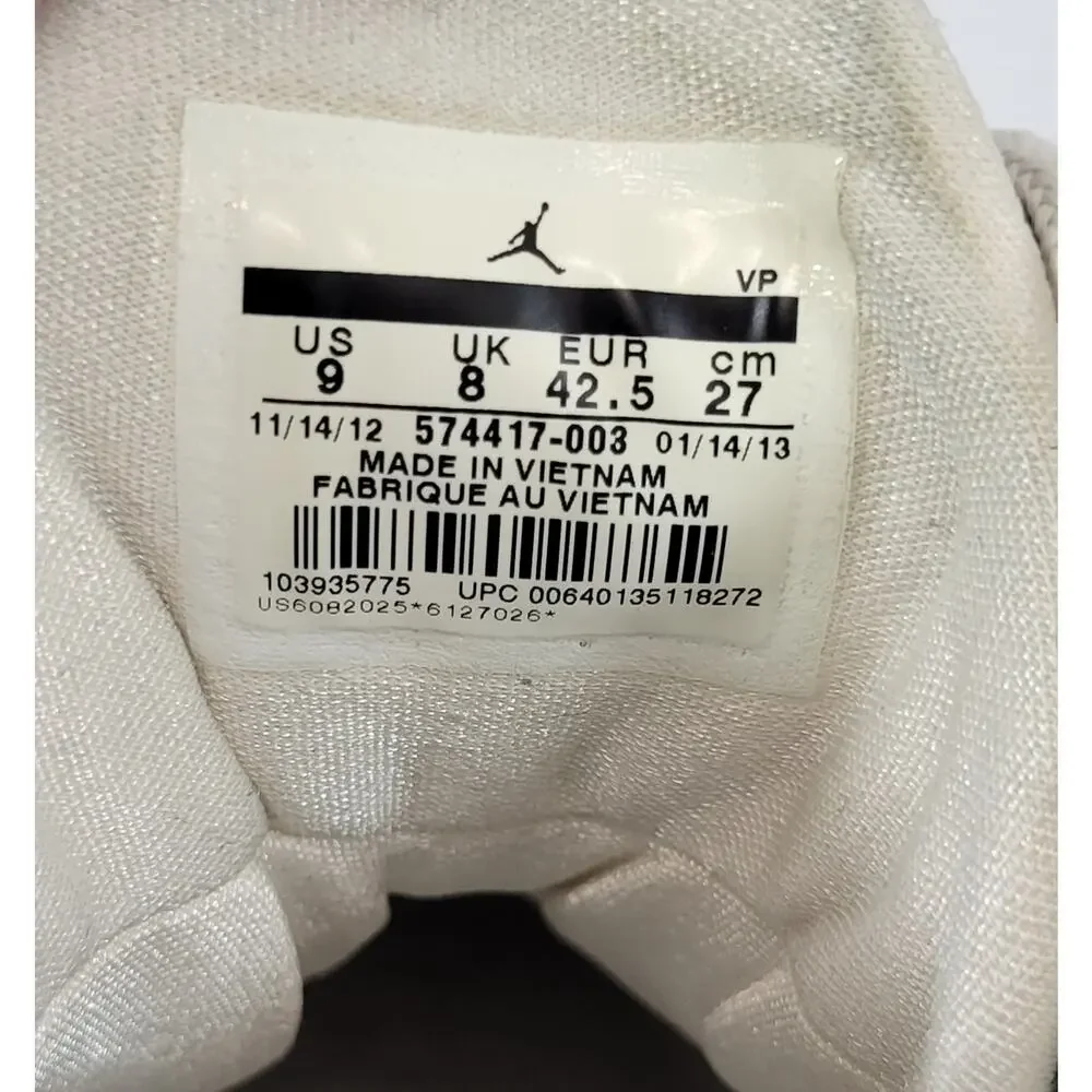 GG) Size 9 - Nike Jordan Flight TR 97 Mid Metallic Silver